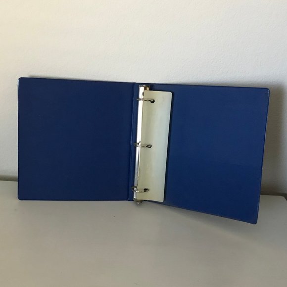 VINTAGE Large Kiwanis 3-ring Binder Notebook - Picture 2 of 5